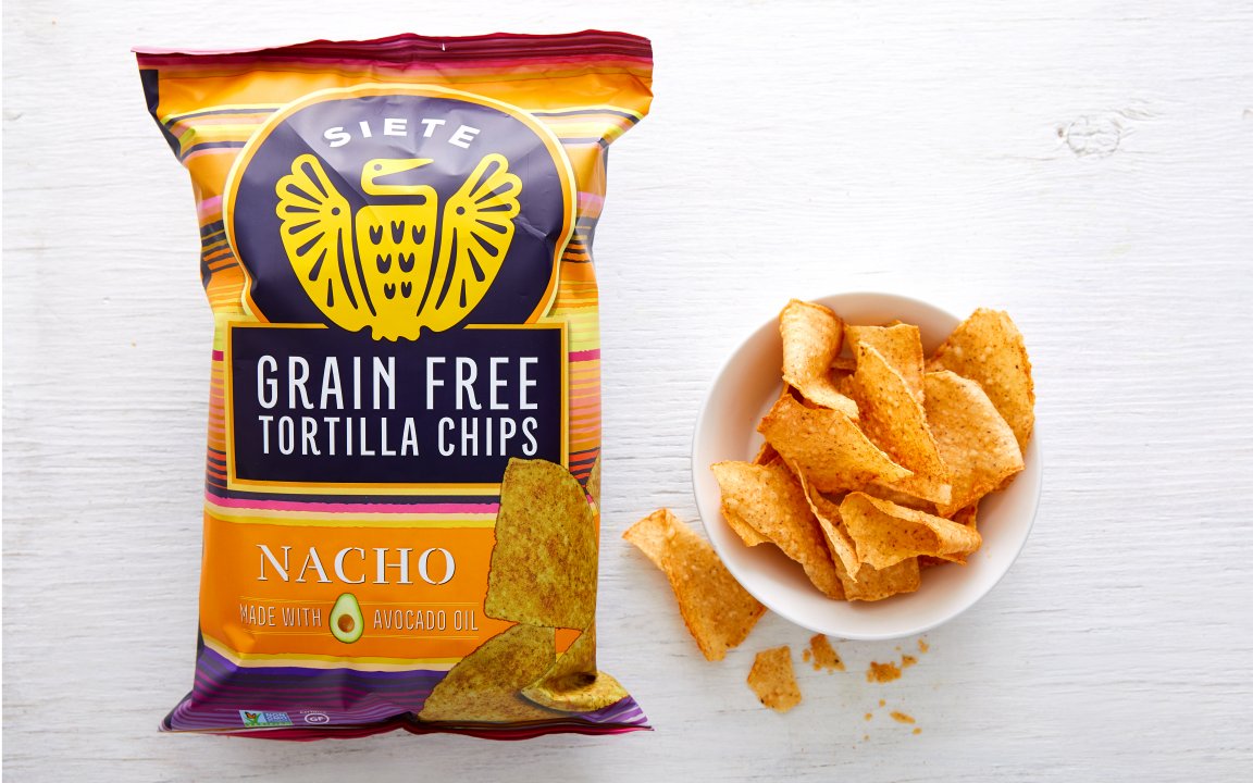 GrainFree Nacho Tortilla Chips Siete Family Foods SF Bay Good Eggs